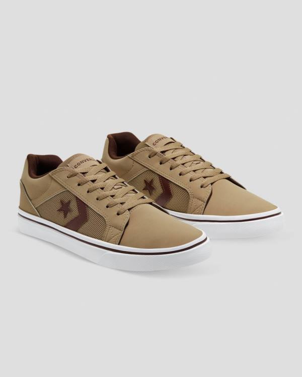 Boty Nízké Converse Distrito Hnědožlutý | CV-916BFE