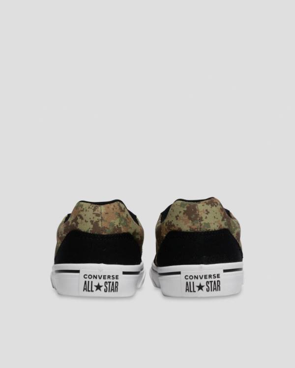Boty Nízké Converse El Distrito Mix And Match Černé Maskáčové | CV-283DXR