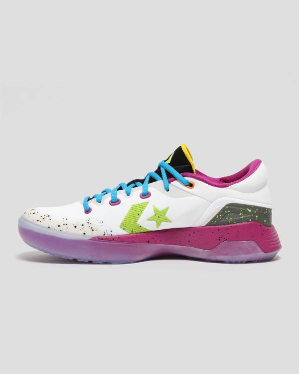 Boty Nízké Converse G4 Graffiti Bílé Růžové | CV-497BZN