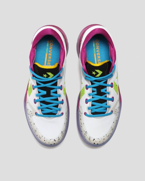 Boty Nízké Converse G4 Graffiti Bílé Růžové | CV-497BZN
