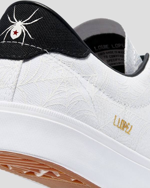 Boty Nízké Converse Louie Lopez Pro Roll Up Bílé | CV-149QFA