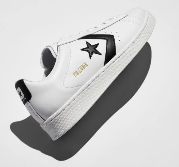 Boty Nízké Converse OG Pro Læder Bílé Černé Bílé | CV-853MTD
