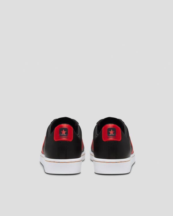 Boty Nízké Converse Pro Læder Bleeding Colours Černé | CV-346OAZ