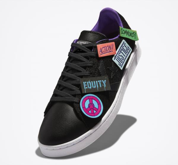 Boty Nízké Converse Pro Læder It's Possible Černé Bílé | CV-723GFH