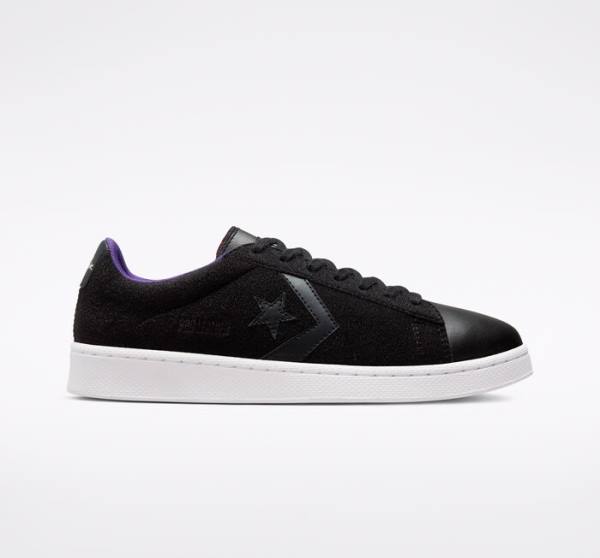 Boty Nízké Converse Pro Læder It\'s Possible Černé Bílé | CV-723GFH