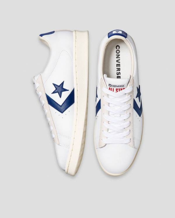 Boty Nízké Converse Pro Læder Italy Bílé Blankyt | CV-935ESX