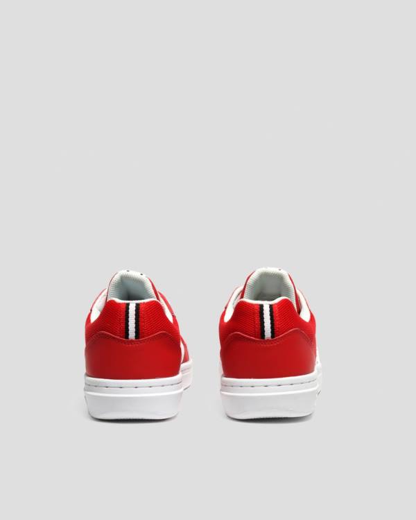 Boty Nízké Converse Rival Syntetická Læder Twisted Summer Červené | CV-625HFQ