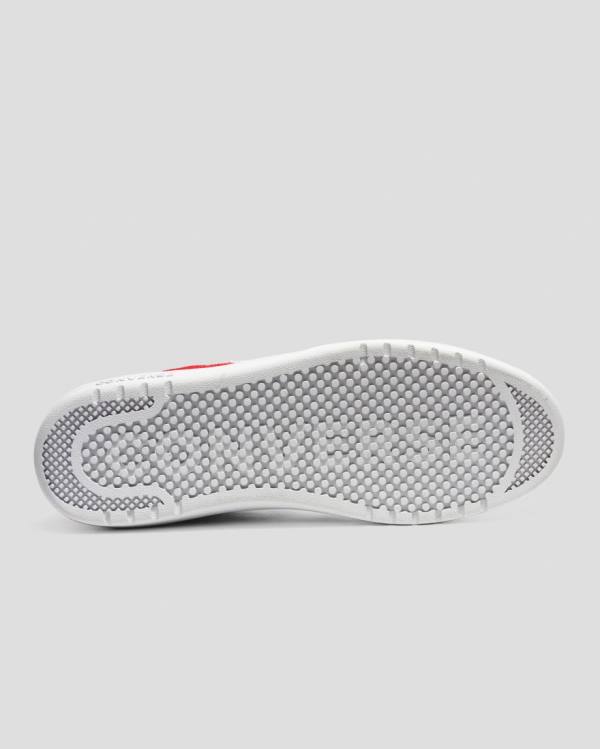 Boty Nízké Converse Rival Syntetická Læder Twisted Summer Červené | CV-625HFQ