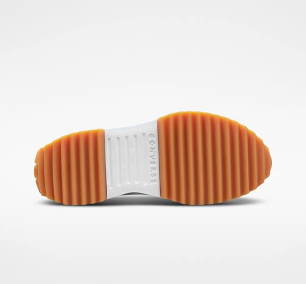 Boty Nízké Converse Run Star Hike Platformyě Stripes Bílé Černé Bílé | CV-250MBJ