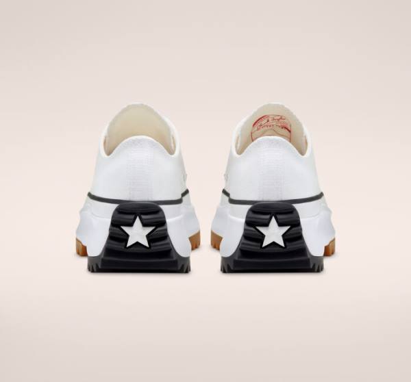 Boty Nízké Converse Run Star Hike Platformyě Bílé Černé | CV-682UCX