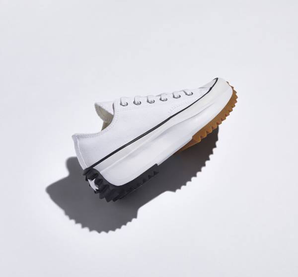 Boty Nízké Converse Run Star Hike Platformyě Bílé Černé | CV-682UCX
