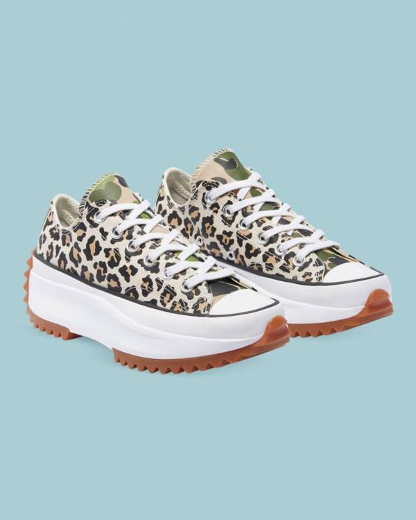 Boty Nízké Converse Run Star Hike Wild Archive Leopard | CV-732ZIF