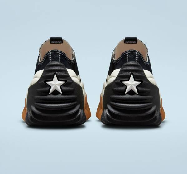 Boty Nízké Converse Run Star Motion Platformyě Černé Bílé | CV-890ODX