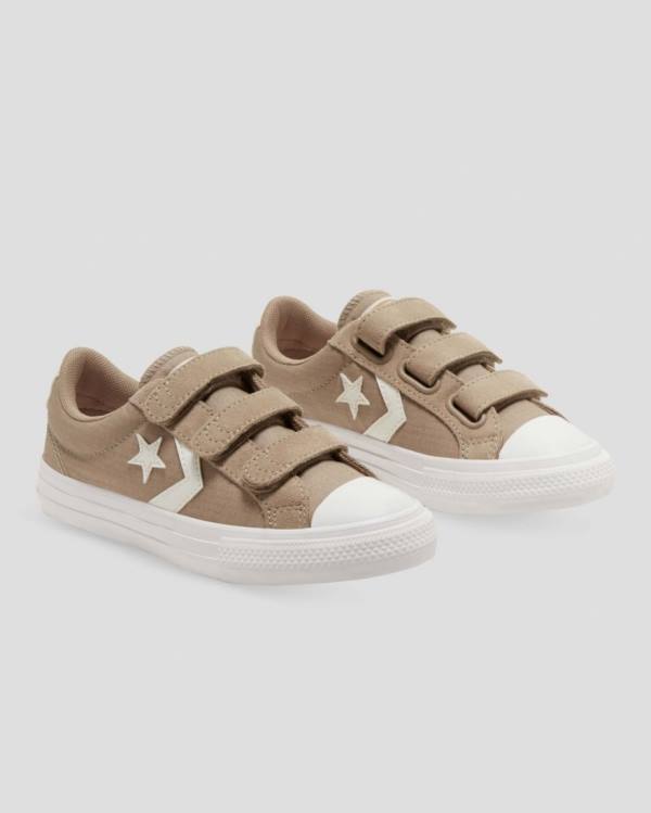 Boty Nízké Converse Star Player 3V Hnědožlutý | CV-172ZIM