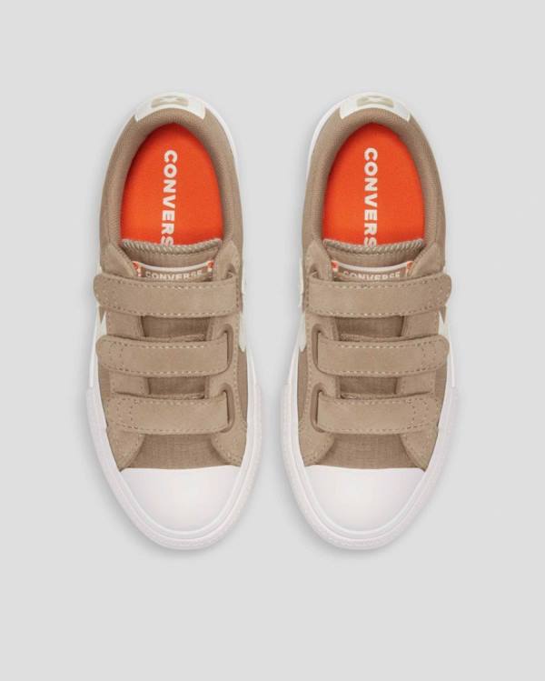 Boty Nízké Converse Star Player 3V Hnědožlutý | CV-172ZIM