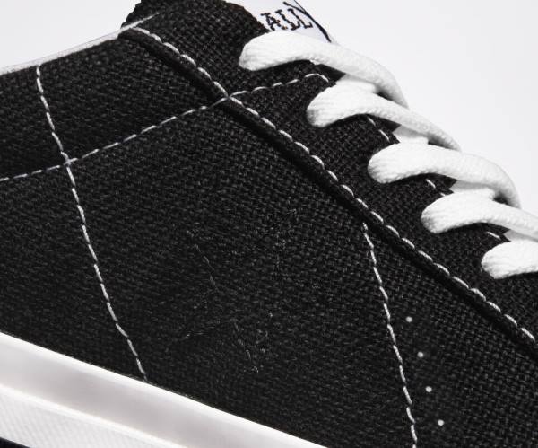 Boty Nízké Converse Stussy One Star Černé Bílé | CV-402ILY