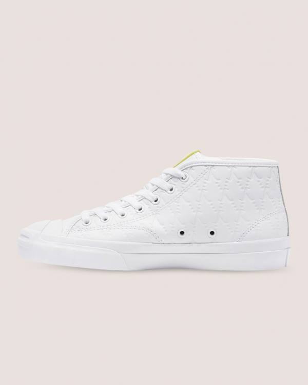 Boty Vysoké Converse Alexis Sablone Pride Jack Purcell Pro Bílé | CV-107ORS