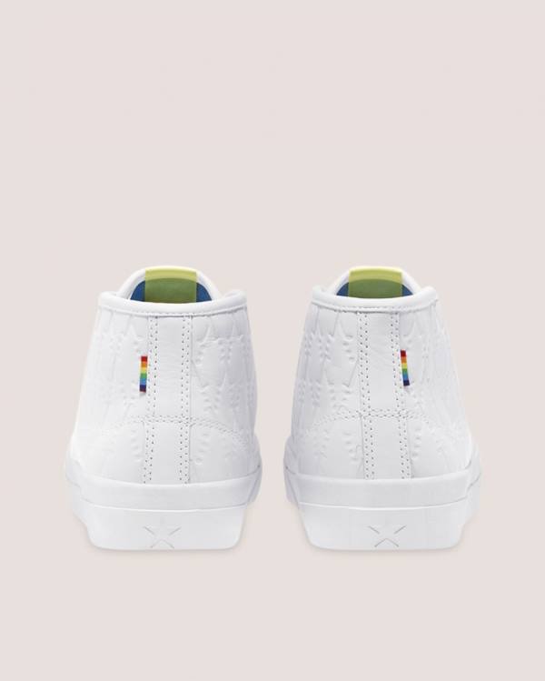 Boty Vysoké Converse Alexis Sablone Pride Jack Purcell Pro Bílé | CV-107ORS