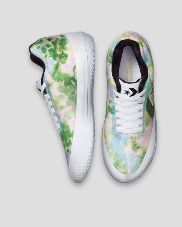 Boty Vysoké Converse All Star Pro BB Evo Petal To The Metal Bílé Růžové Zelene | CV-064SLQ