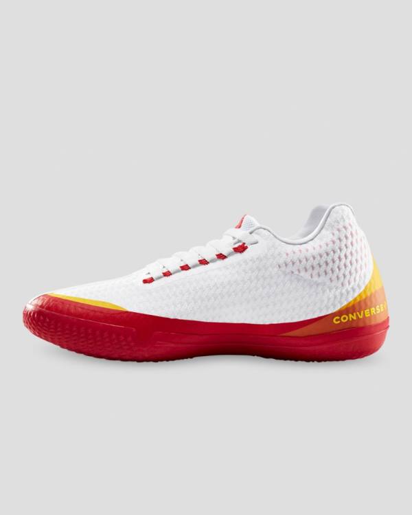 Boty Vysoké Converse All Star Pro BB Evo Wholehearted Bílé Červené | CV-360OVM