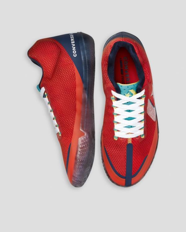Boty Vysoké Converse All Star Pro BB Evo Court Daze Červené | CV-836HZC
