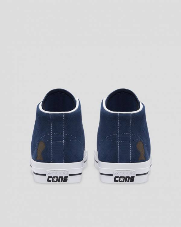 Boty Vysoké Converse CONS One Star Pro Ben Raemers Foundation Blankyt | CV-651HNQ