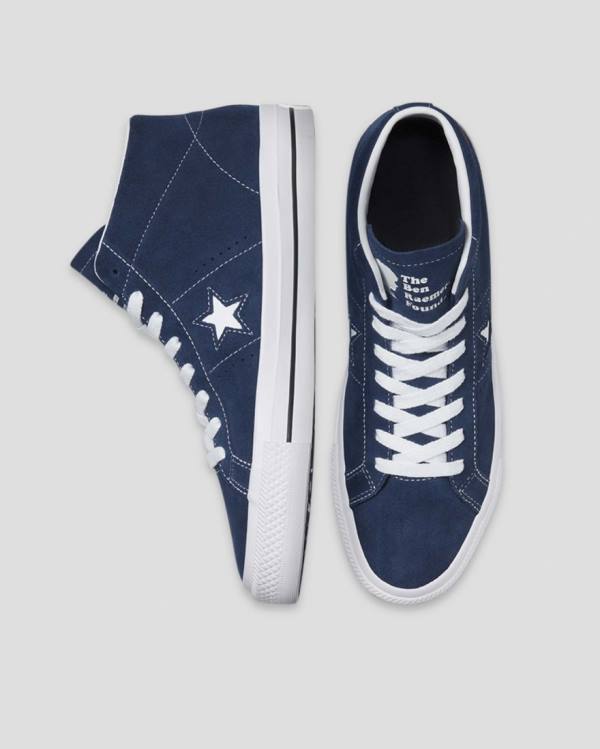 Boty Vysoké Converse CONS One Star Pro Ben Raemers Foundation Blankyt | CV-651HNQ