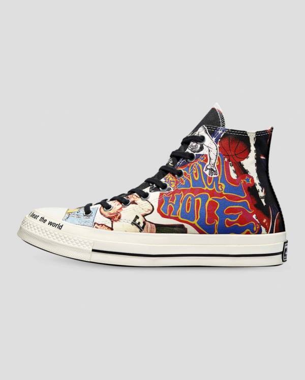 Boty Vysoké Converse Chuck 70 Beat The World Viacfarebný | CV-051DEM