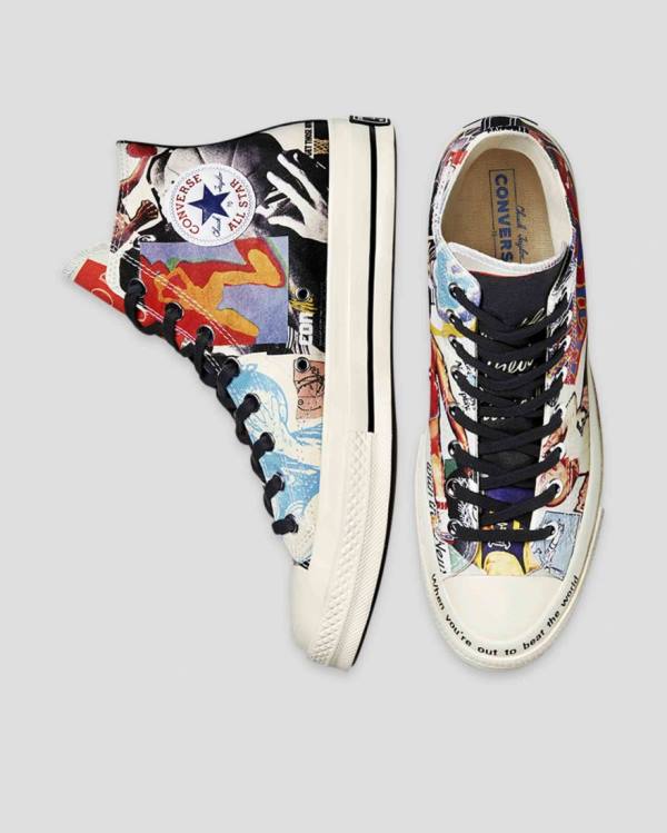 Boty Vysoké Converse Chuck 70 Beat The World Viacfarebný | CV-051DEM