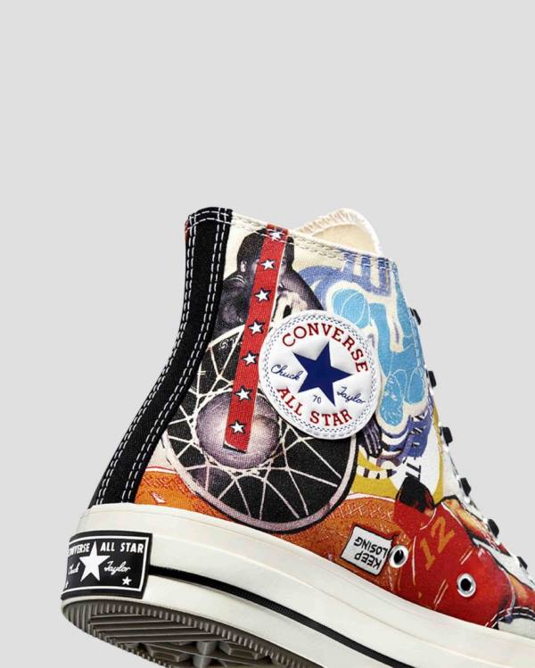 Boty Vysoké Converse Chuck 70 Beat The World Viacfarebný | CV-051DEM