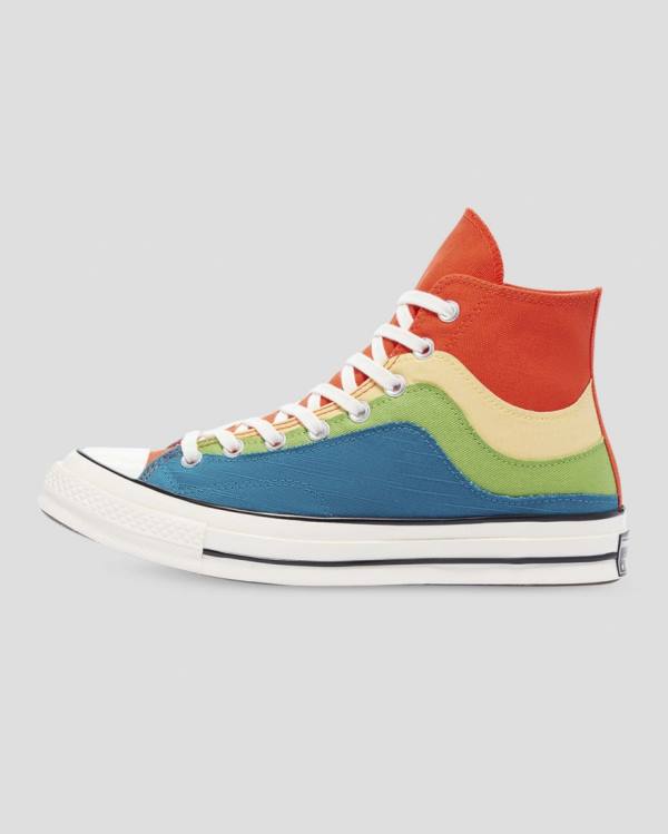 Boty Vysoké Converse Chuck 70 National Parks Blankyt Zelene Oranžové | CV-415FXW