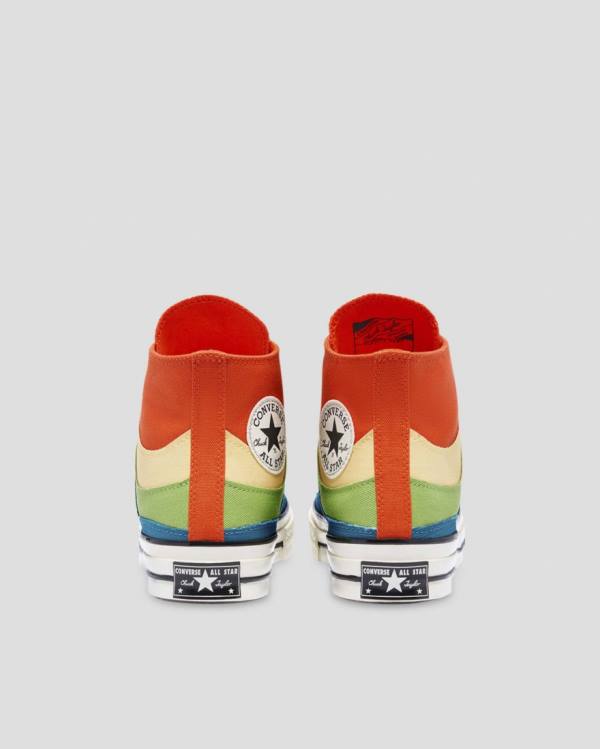 Boty Vysoké Converse Chuck 70 National Parks Blankyt Zelene Oranžové | CV-415FXW
