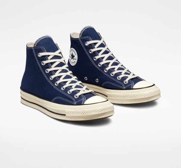 Boty Vysoké Converse Chuck 70 Pastel Polyester Tmavě Blankyt Černé | CV-165VBX