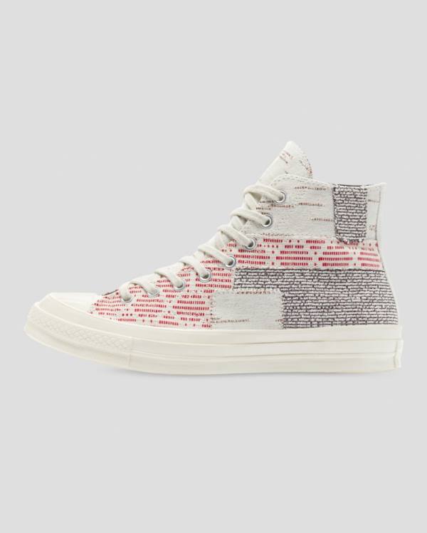 Boty Vysoké Converse Chuck 70 Patchwork Růžové Šedé | CV-974XIG