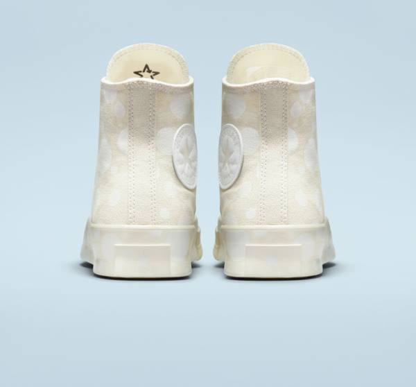 Boty Vysoké Converse Chuck 70 Polka Dots Bílé | CV-246OVY