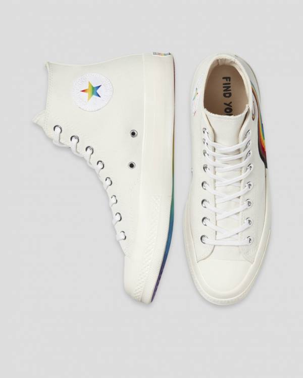 Boty Vysoké Converse Chuck 70 Pride Béžový | CV-403ELT