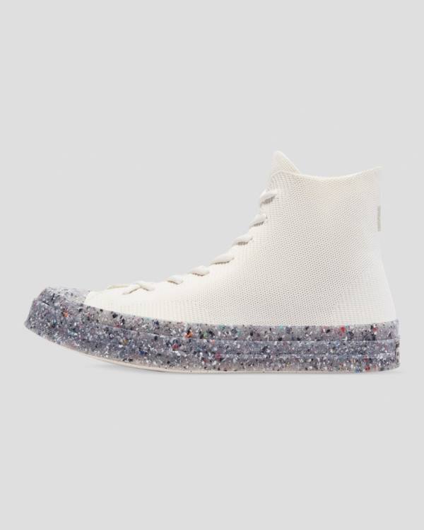 Boty Vysoké Converse Chuck 70 Renew Knit Béžový | CV-301KTW