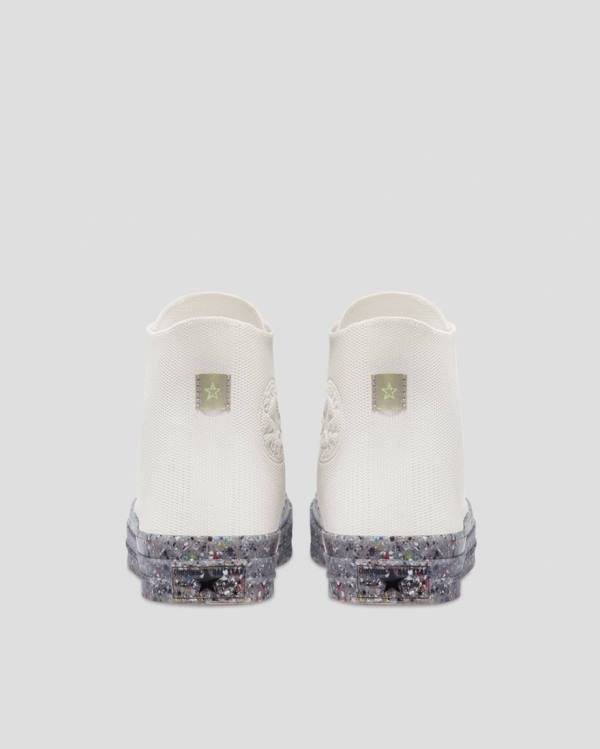 Boty Vysoké Converse Chuck 70 Renew Knit Béžový | CV-301KTW