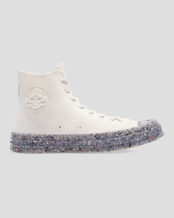 Boty Vysoké Converse Chuck 70 Renew Knit Béžový | CV-301KTW