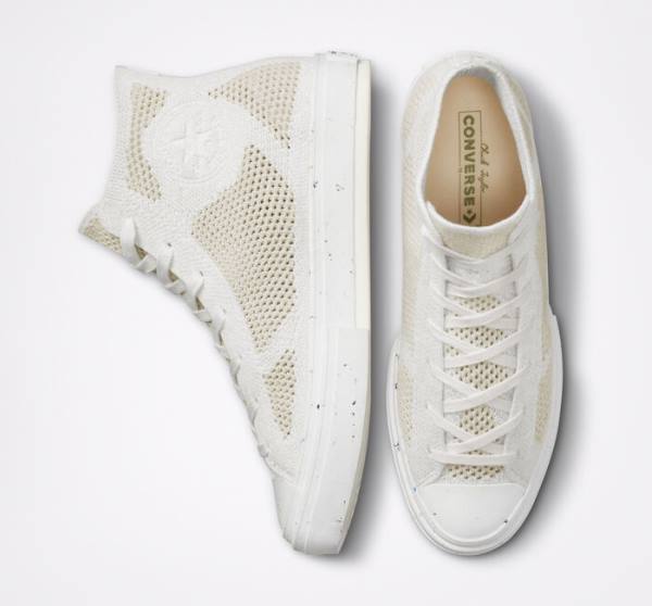 Boty Vysoké Converse Chuck 70 Renew Redux Bílé Mango | CV-490BQK