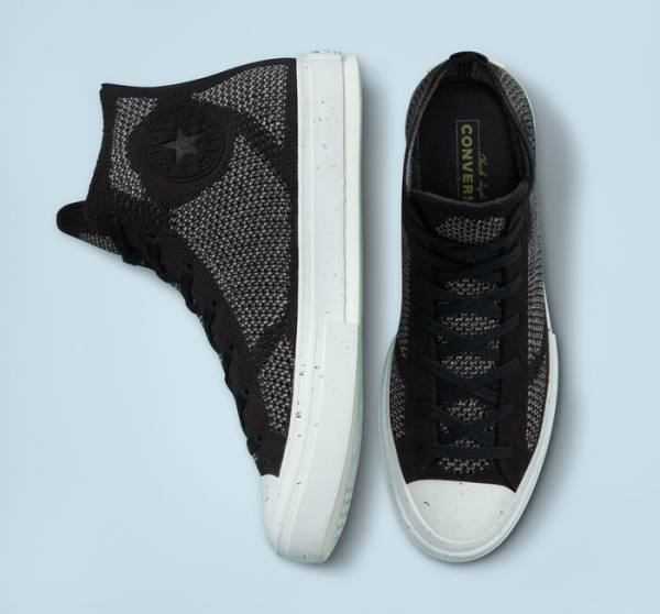 Boty Vysoké Converse Chuck 70 Renew Redux Černé Blankyt | CV-982JXB