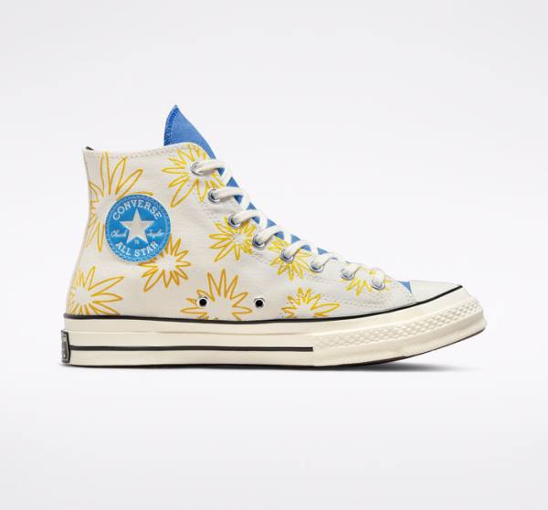 Boty Vysoké Converse Chuck 70 Sunny Floral Blankyt | CV-026RJH