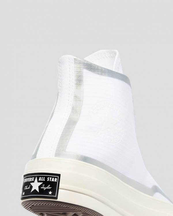 Boty Vysoké Converse Chuck 70 Tape Seam Bílé | CV-367BKN
