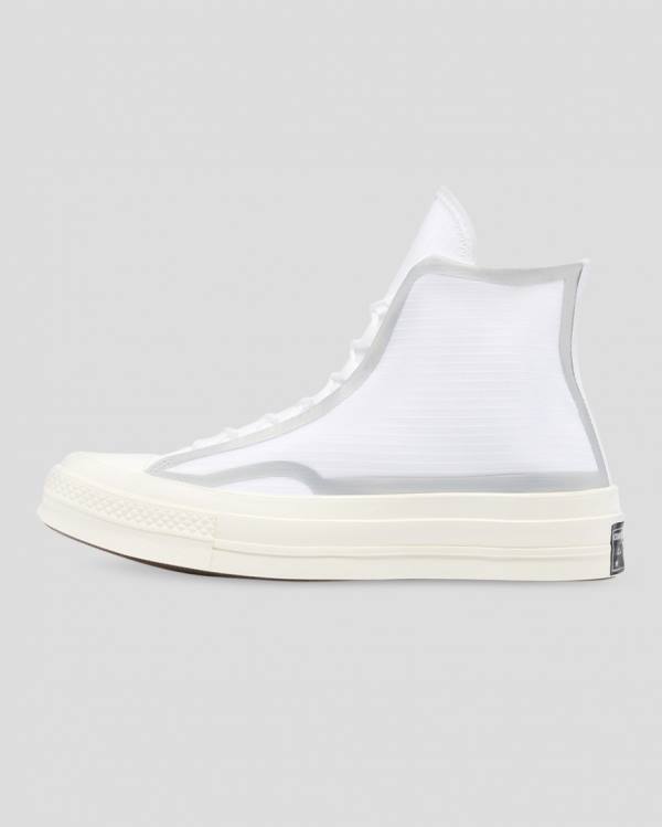 Boty Vysoké Converse Chuck 70 Tape Seam Bílé | CV-597GQL