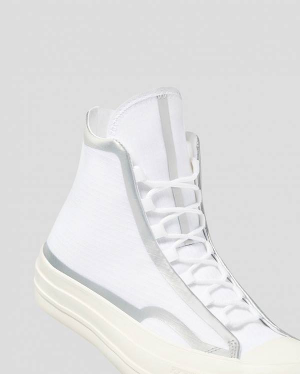 Boty Vysoké Converse Chuck 70 Tape Seam Bílé | CV-597GQL