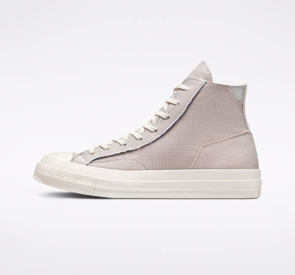 Boty Vysoké Converse Chuck 70 Tearaway Světle Stříbrné Růžové | CV-726UZL