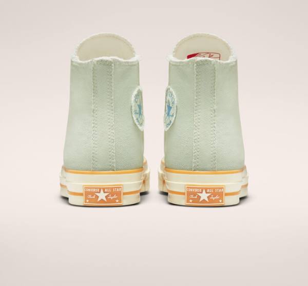 Boty Vysoké Converse Chuck 70 Washed Denim Světle Blankyt Indigo | CV-273BVH