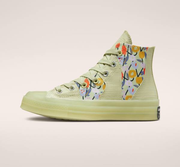 Boty Vysoké Converse Chuck 70 We Are Stronger Together Olivy Zelené Černé | CV-976JUP