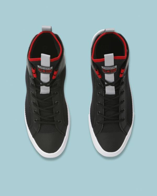 Boty Vysoké Converse Chuck Taylor All Star Ultra Syntetická Læder Černé | CV-031XCJ