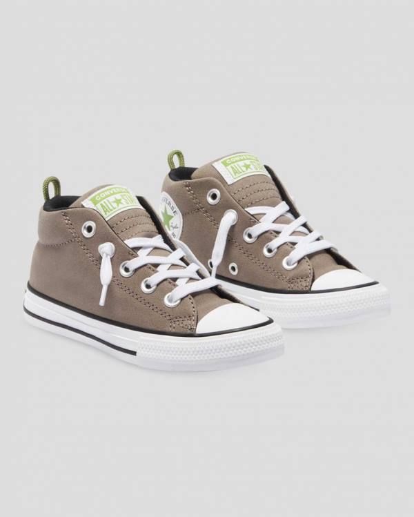 Boty Vysoké Converse Chuck Taylor All Star Street Hnědé | CV-057ZGJ